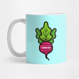 Turn Up - Turnip Pun Mug